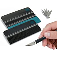 Kit Herramientas para la Instalación de Vinilos para Ventanas de KING KONG STATE – Cortador de Vinilo con Cuchillo de…